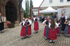 2018-07-22 Kindertanzgruppe beim Heimatverein Markt Erlbach